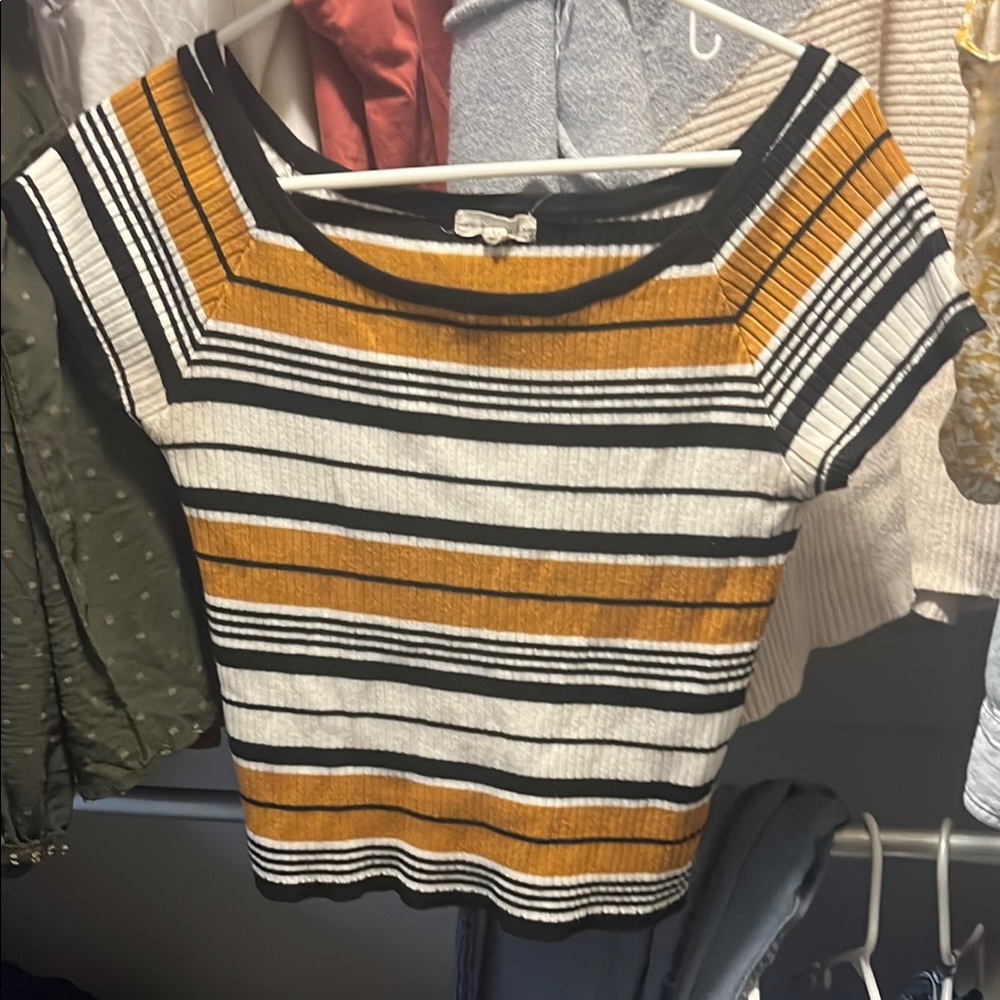 PacSun Striped Knit Top - Kendall & Kylie